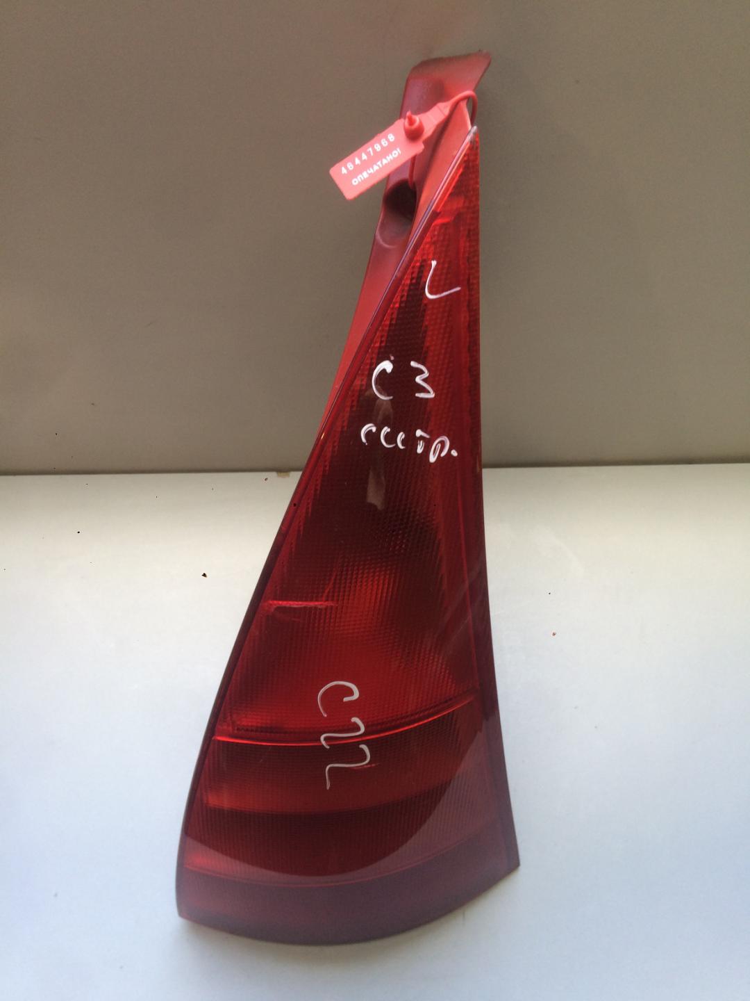 фонарь задний левый Citroen C3 1 поколение 2003, 1.4 л., бензин, хетчбэк 5 дв. - фото №1