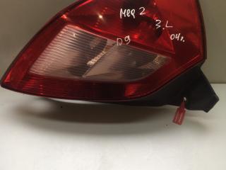 фонарь задний левый Renault Megane 2 поколение 2004, 1.5 л., дизель, хетчбэк 5 дв.