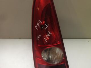фонарь задний левый Renault Espace 4 поколение 2004, 1.9 л., дизель, минивэн
