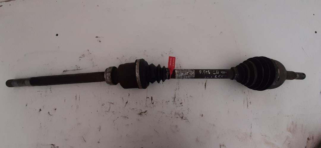 полуось передняя правая (приводной вал, ШРУС) Peugeot 508 1 поколение 2010, 2.0 л., дизель, МКПП, универсал, 9686867380 - фото №1