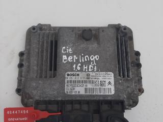 блок управления двигателем Citroen Berlingo 1 поколение (M59) [рестайлинг] 2005, 1.6 л., дизель, 0281012619