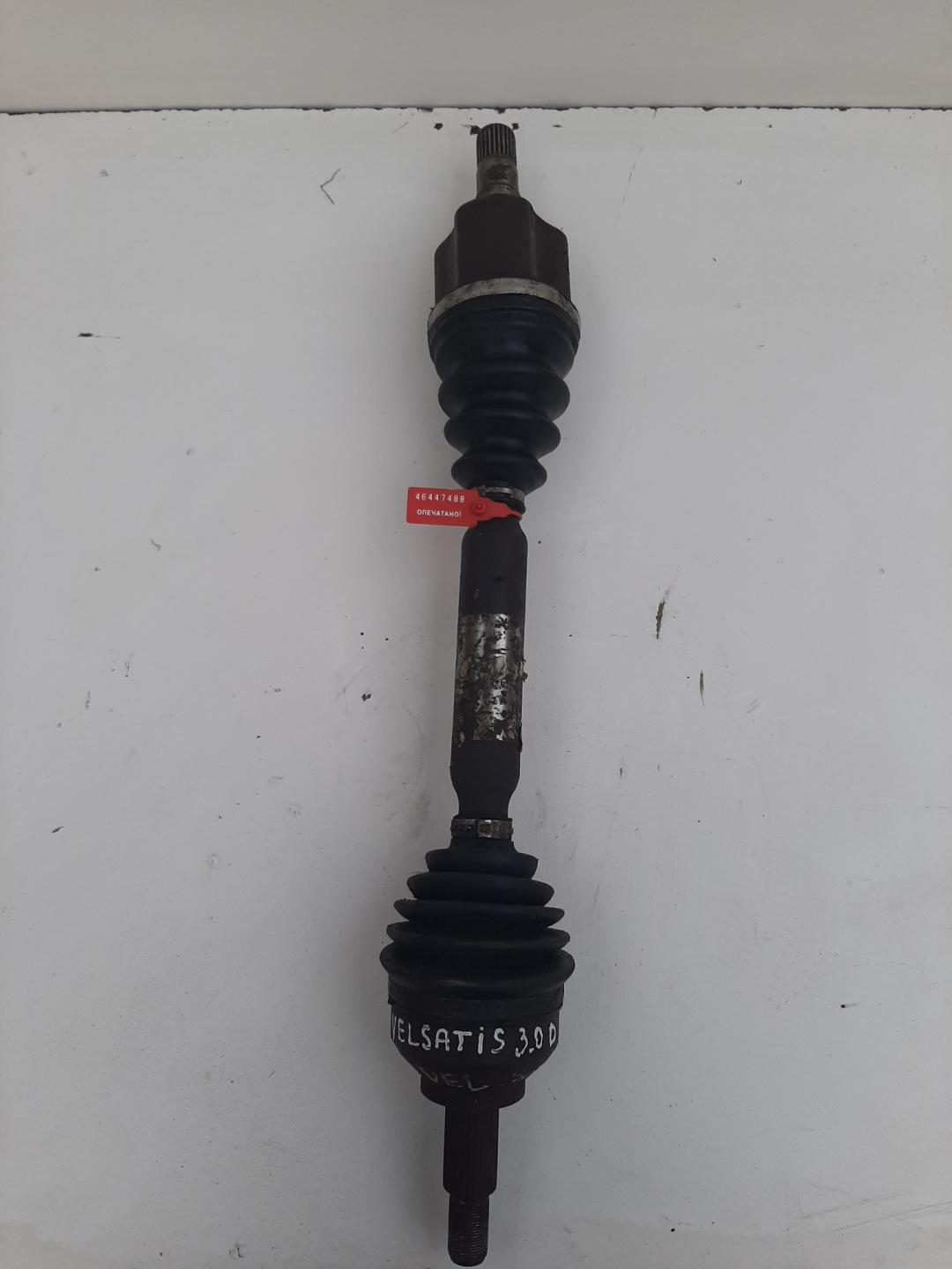 полуось передняя левая (приводной вал, ШРУС) Renault Vel Satis 1 поколение 2002, 3.0 л., дизель, минивэн - фото №1