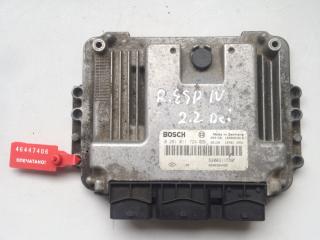 блок управления двигателем Renault Espace 4 поколение 2003, 2.2 л., дизель, минивэн, 0281011724