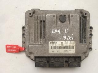 блок управления двигателем Renault Laguna 2 поколение 2001, 1.9 л., дизель, хетчбэк 5 дв., 0281011148
