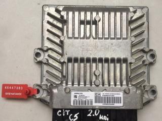 блок управления двигателем Citroen C5 1 поколение 2001, 2.0 л., дизель, хетчбэк 5 дв., SW9660781280