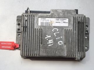 блок управления двигателем Renault Clio 1 поколение 1995, 1.4 л., бензин, хетчбэк 5 дв., 7700110258