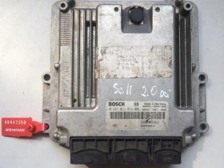 блок управления двигателем Renault Scenic 2 поколение 2005, 2.0 л., дизель, минивэн, 0281011814