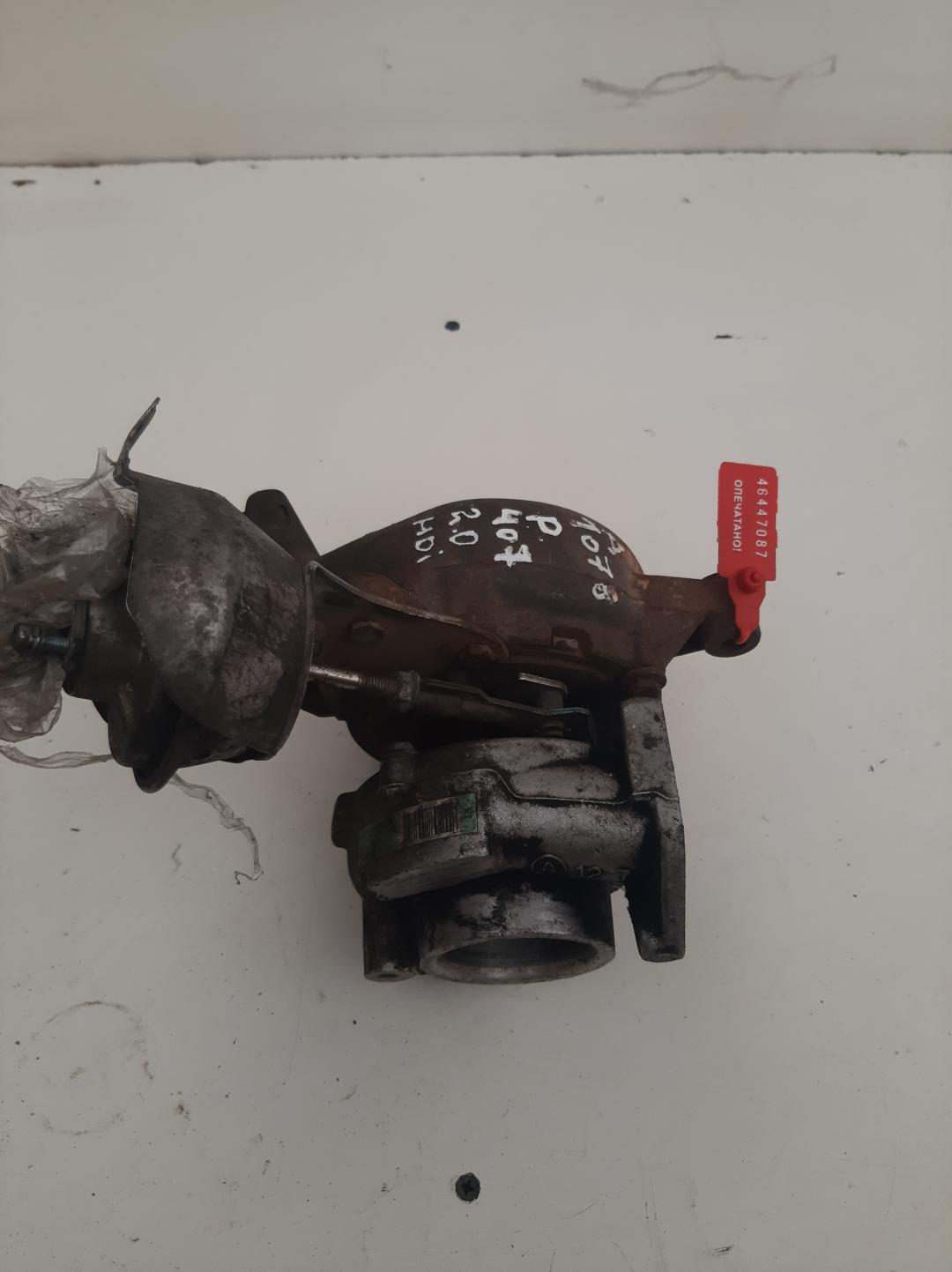 турбина Peugeot 407 1 поколение 2004, 2.0 л., дизель, седан - фото №1