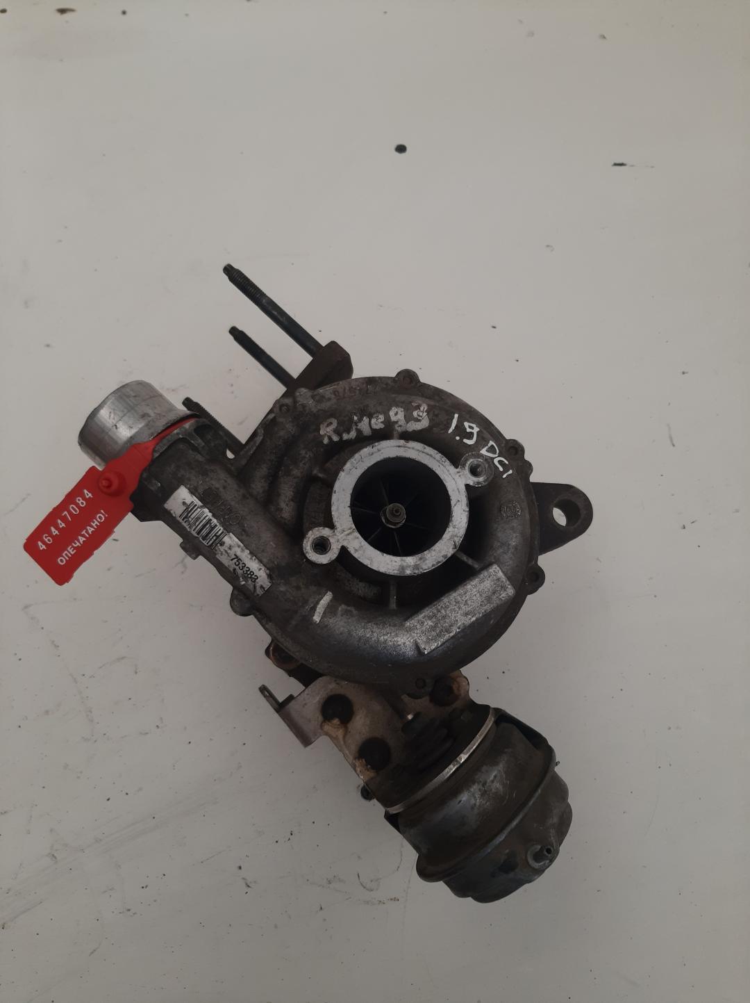 турбина Renault Megane 3 поколение 2009, 1.9 л., дизель, универсал - фото №1