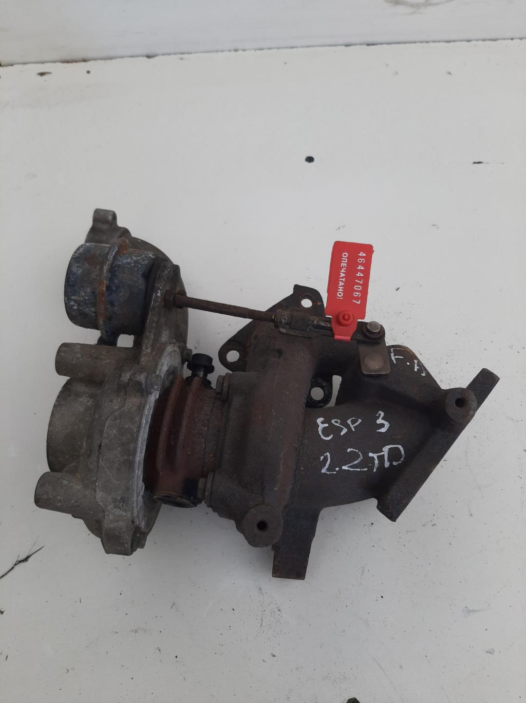 турбина Renault Espace 3 поколение 2000, 2.2 л., дизель, минивэн - фото №1