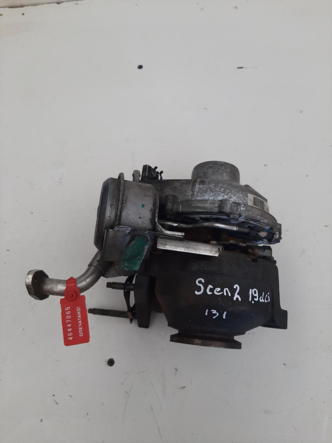 турбина Renault Scenic 2 поколение 2005, 1.9 л., дизель, минивэн - фото №1