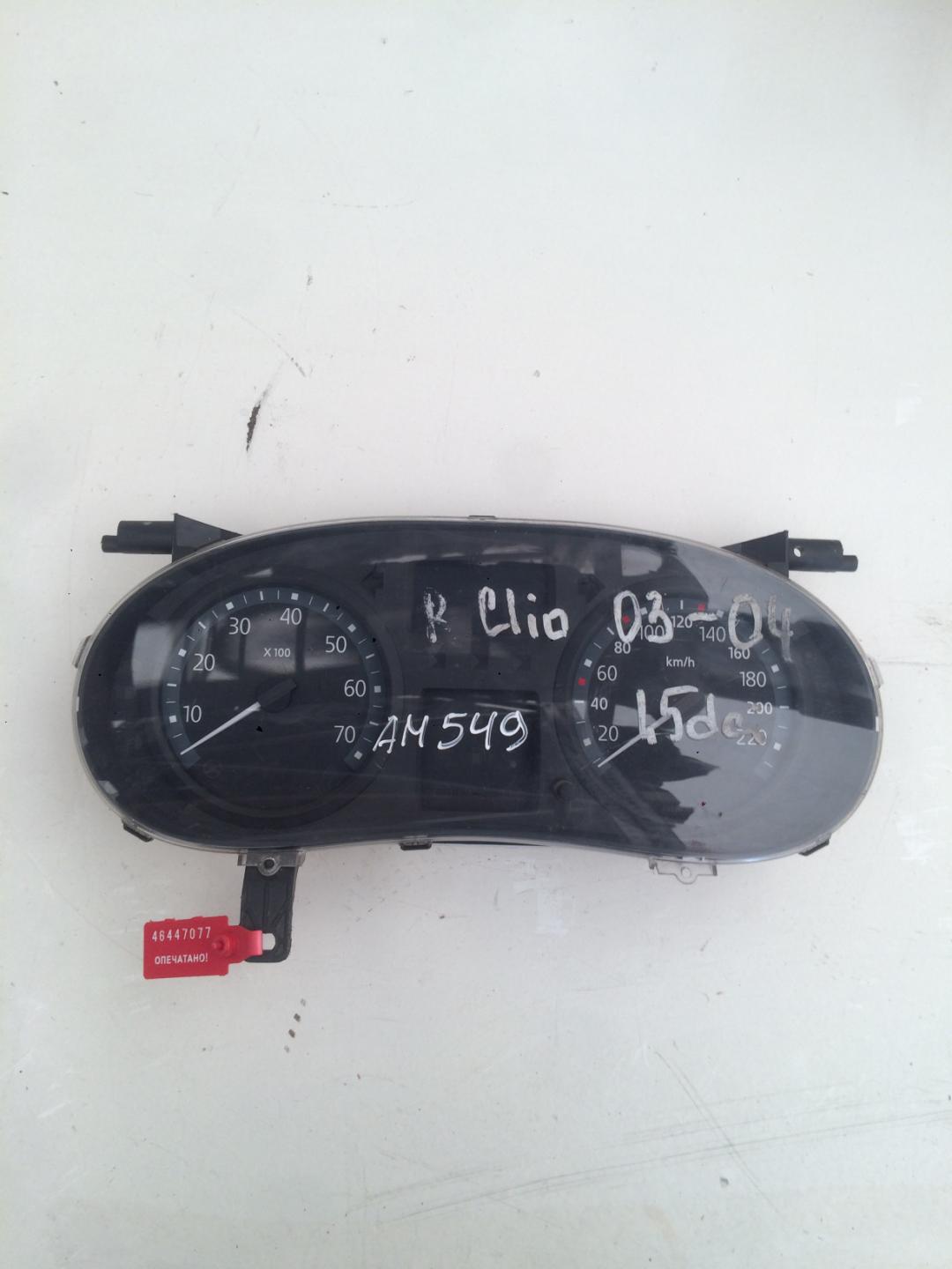 щиток приборов (приборная панель) Renault Clio 3 поколение 2007, 1.5 л., дизель, хетчбэк 5 дв., P8200276525 - фото №1