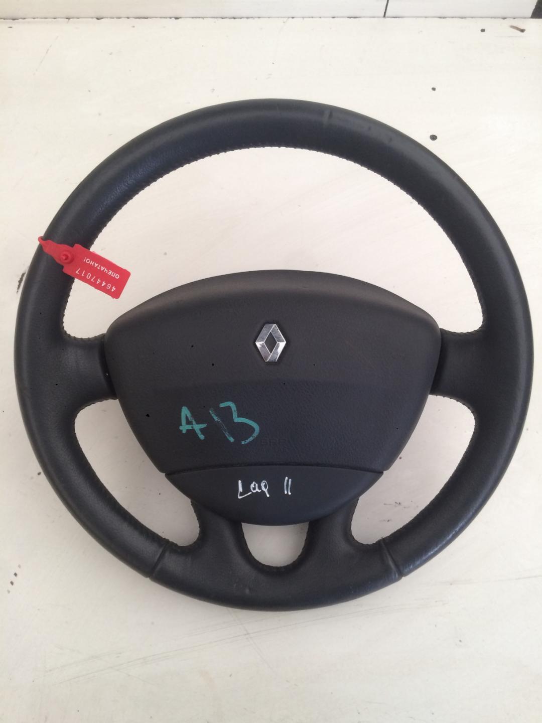 руль Renault Laguna 2 поколение 2003, 1.6 л., бензин, хетчбэк 5 дв. - фото №1