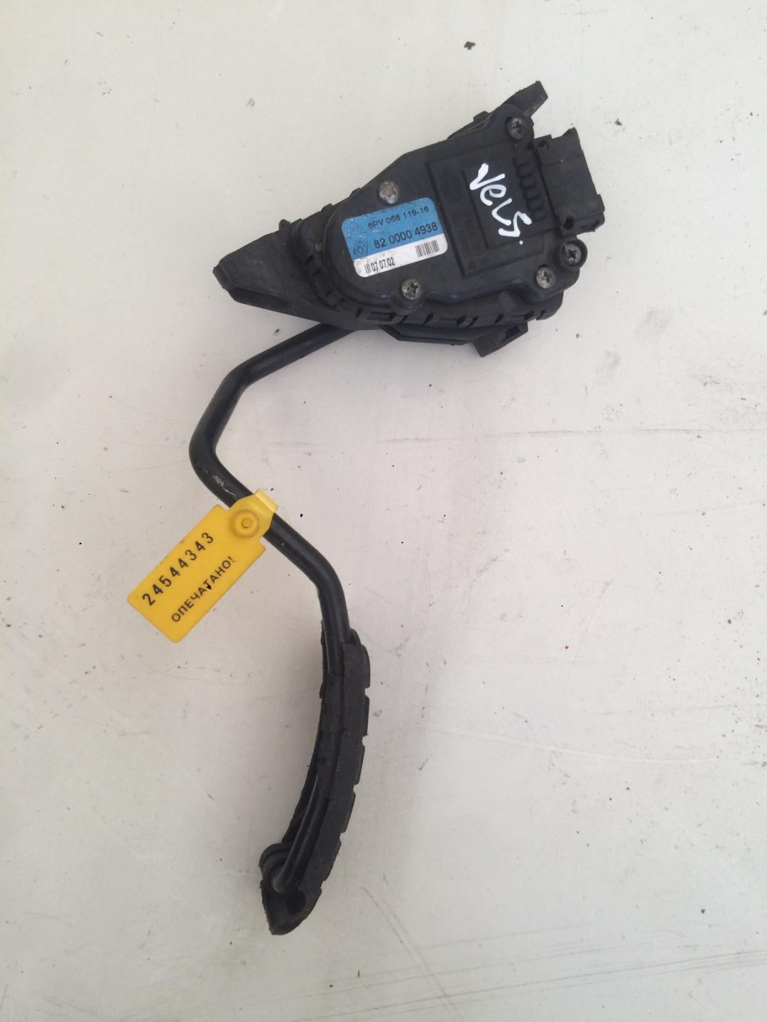 педаль Renault Vel Satis 1 поколение 2004, 2.2 л., дизель, минивэн, 8200004938 - фото №1