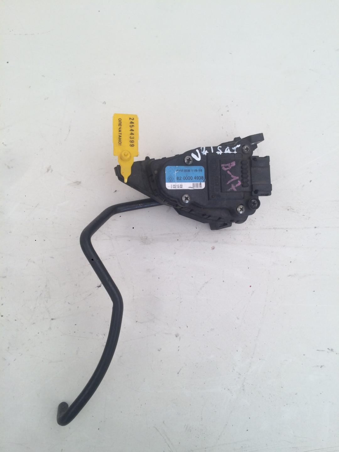 педаль Renault Vel Satis 1 поколение 2004, 2.2 л., дизель, минивэн, 8200004938 - фото №1