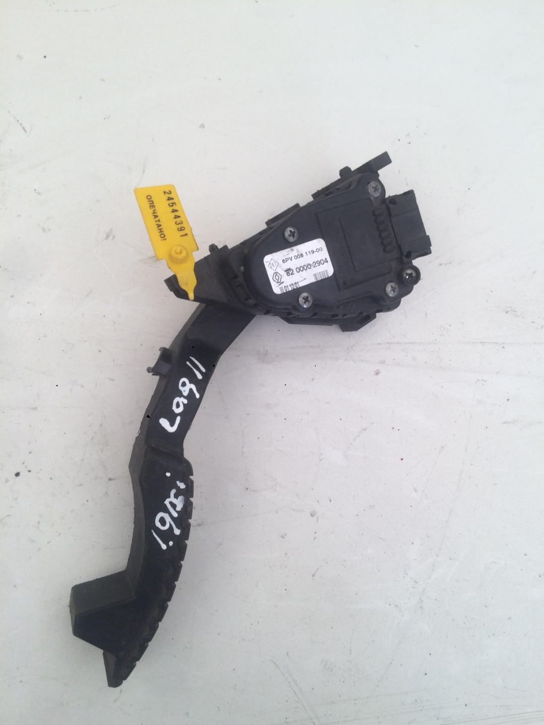 педаль Renault Laguna 2 поколение 2001, 1.9 л., дизель, хетчбэк 5 дв., 8200002904 - фото №1