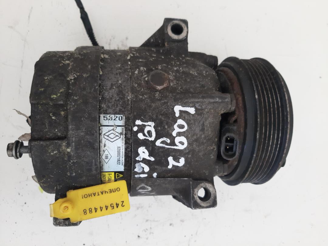 компрессор кондиционера Renault Laguna 2 поколение 2001, 1.9 л., дизель, хетчбэк 5 дв., 8200021822 - фото №1