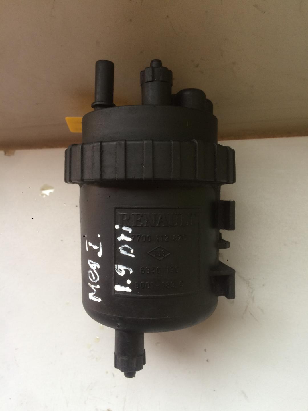 корпус топливного фильтра Renault Megane 1 поколение 1998, 1.9 л., дизель, хетчбэк 5 дв., 7700112820 - фото №1