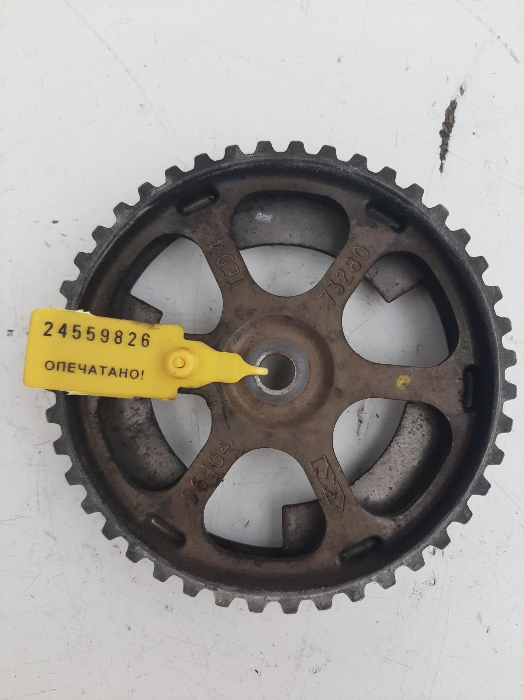 шкив распредвала Peugeot 307 1 поколение 2005, 1.6 л., дизель, хетчбэк 5 дв., 9640473280 - фото №1