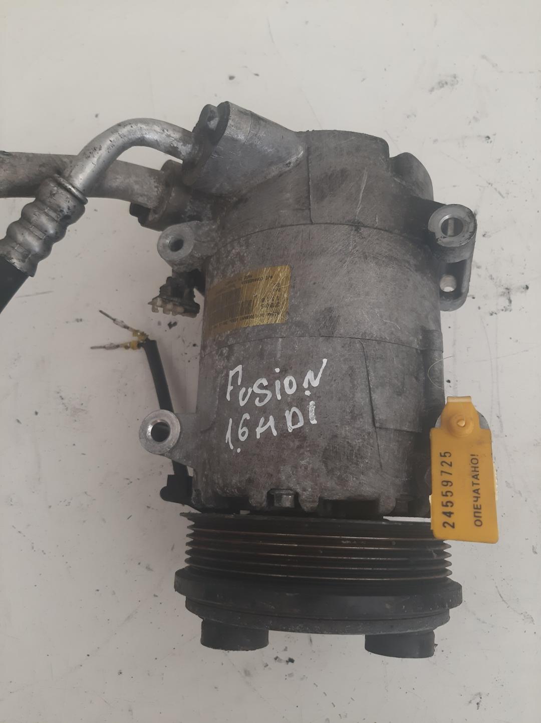 компрессор кондиционера Ford Fusion 1 поколение 2004, 1.6 л., дизель, универсал - фото №1