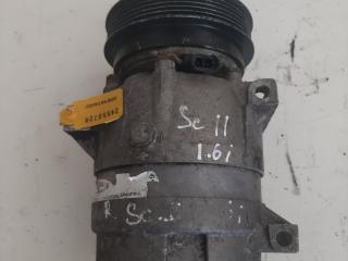 компрессор кондиционера Renault Scenic 2 поколение 2003, 1.6 л., бензин, минивэн