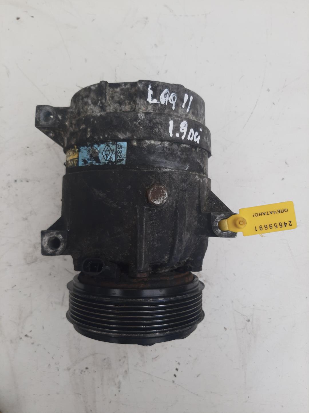 компрессор кондиционера Renault Laguna 2 поколение 2001, 1.9 л., дизель, хетчбэк 5 дв. - фото №1