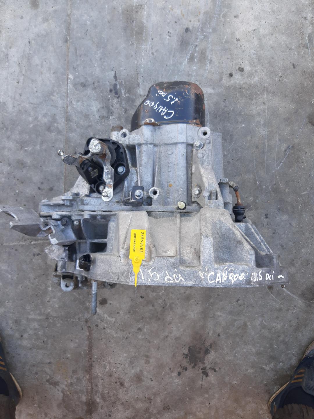 КПП механическая (МКПП) Renault Kangoo 1 поколение 2003, 1.5 л., дизель, минивэн, JH3145 - фото №1