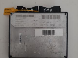 блок управления двигателем Renault Clio 2 поколение 1998, 1.9 л., дизель, хетчбэк 5 дв., 7700114875