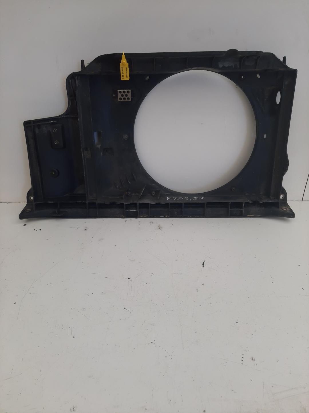 передняя панель крепления облицовки (телевизор) Peugeot 206 1 поколение 2002, 1.6 л., бензин, универсал, 9647185580 - фото №1