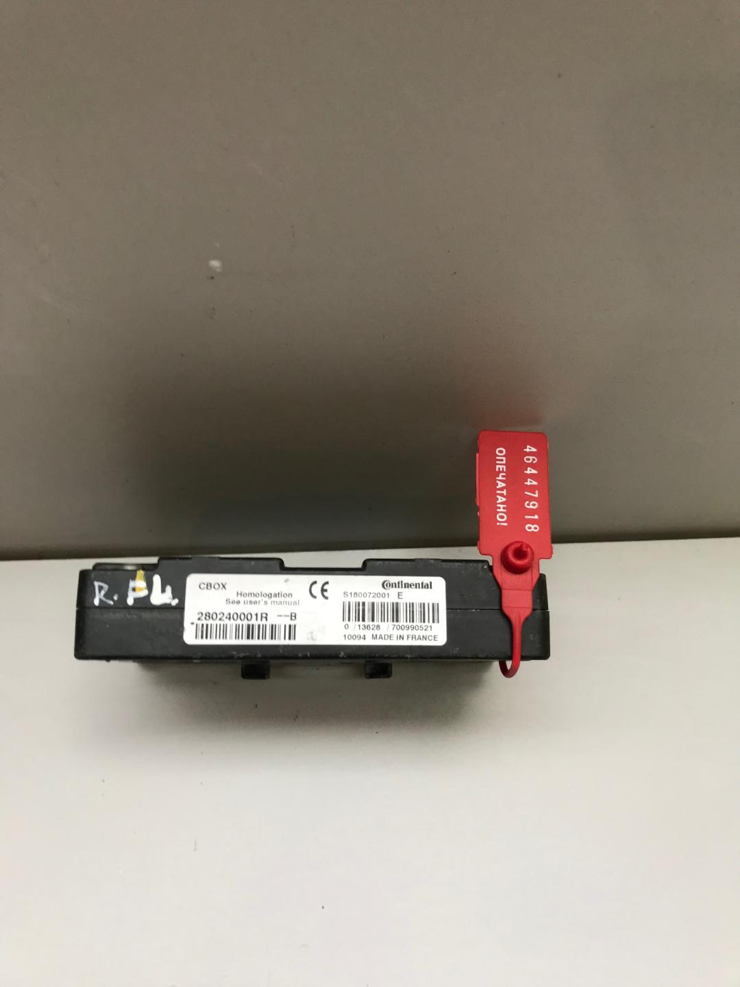 блок комфорта Renault Fluence 1 поколение 2010, 1.5 л., дизель, седан, 280240001R - фото №1