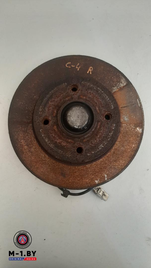 диск тормозной задний Citroen C4 1 поколение 2007 - фото №1