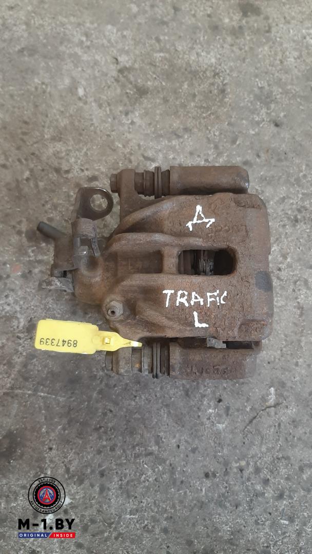 суппорт задний левый Renault Trafic 2 поколение 2005 - фото №1