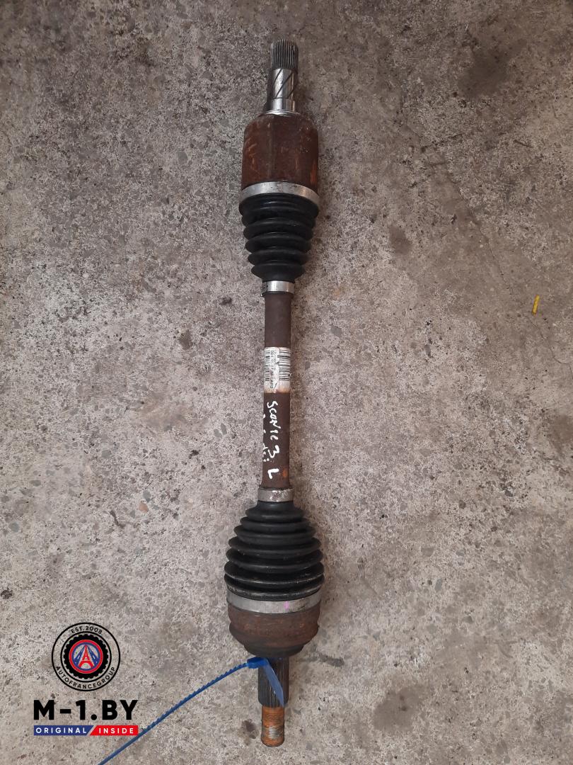 полуось передняя левая (приводной вал, ШРУС) Renault Scenic 4 поколение 2016, 1.6 л., дизель, 8200725512 - фото №1