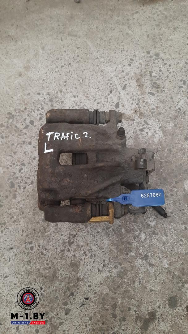 суппорт задний левый Renault Trafic 2 поколение 2002 - фото №1