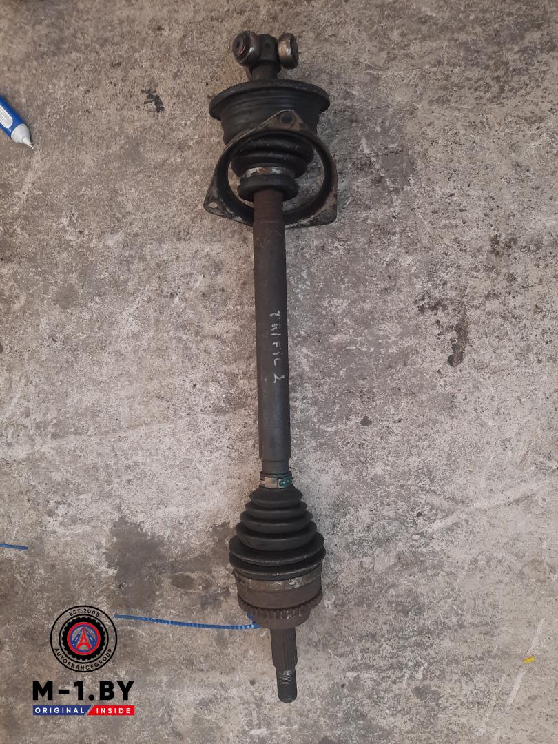 полуось передняя левая (приводной вал, ШРУС) Renault Trafic 2 поколение (2001 - 2006), 1.9 л., дизель - фото №1