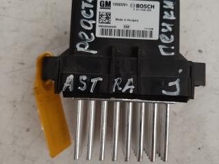 сопротивление печки Opel Astra J 2009, 1.7 л., дизель, 13503201