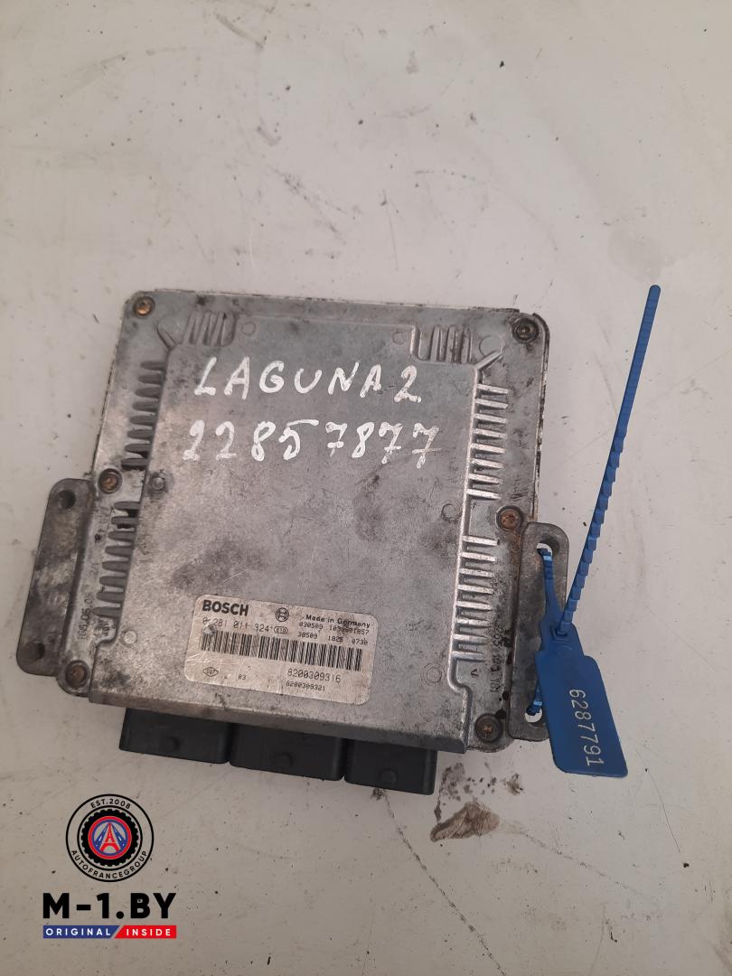 блок управления двигателем Renault Laguna 2 поколение (2001 - 2005), 1.9 л., дизель, 8200309316 - фото №1