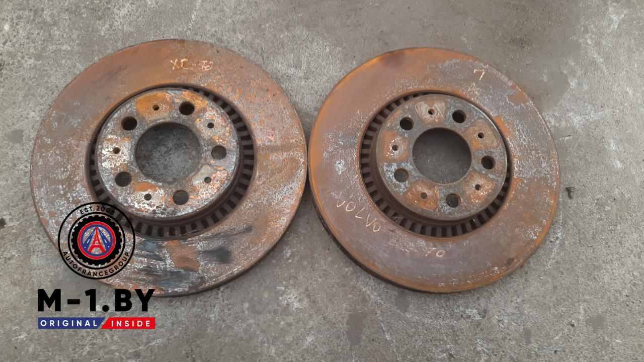 диски тормозные (комплект) Volvo XC70 2 поколение 2003 - фото №1