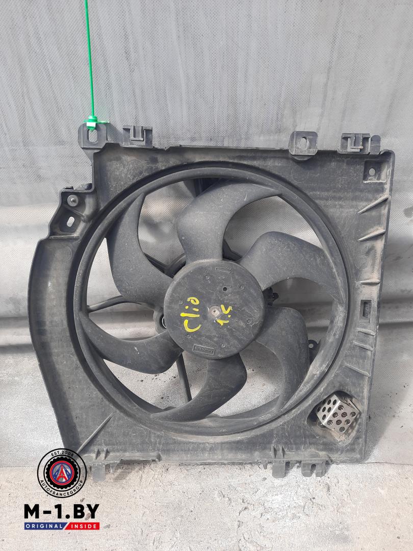 вентилятор радиатора Renault Clio 3 поколение (2005 - 2009), 1.5 л., дизель, 8200688375 - фото №1