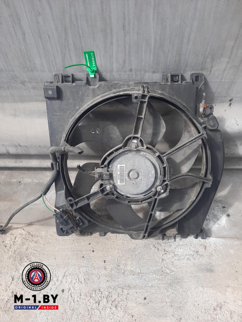 вентилятор радиатора Renault Clio 3 поколение (2005 - 2009), 1.5 л., дизель, 8200966248 - фото №1