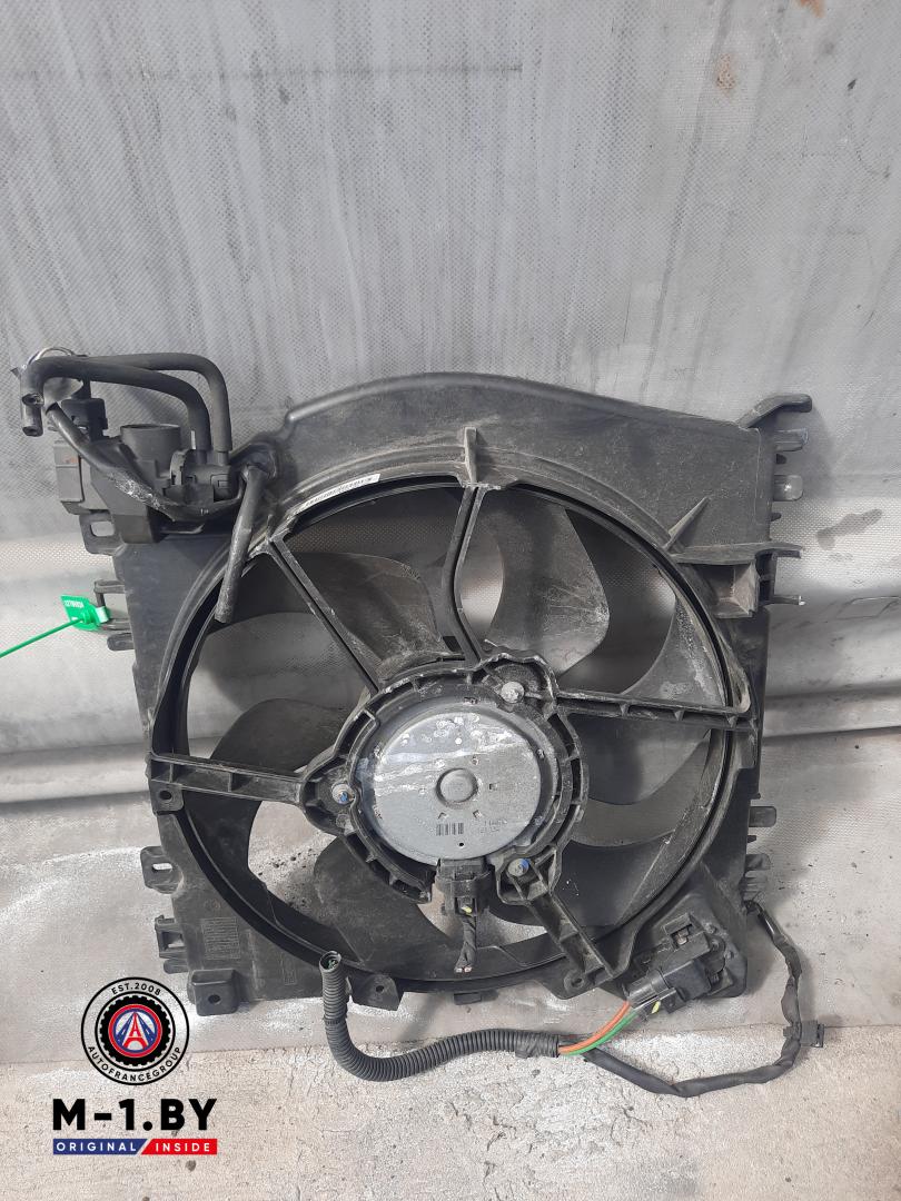 вентилятор радиатора Renault Clio 3 поколение (2005 - 2009), 1.5 л., дизель, 8200966248 - фото №1