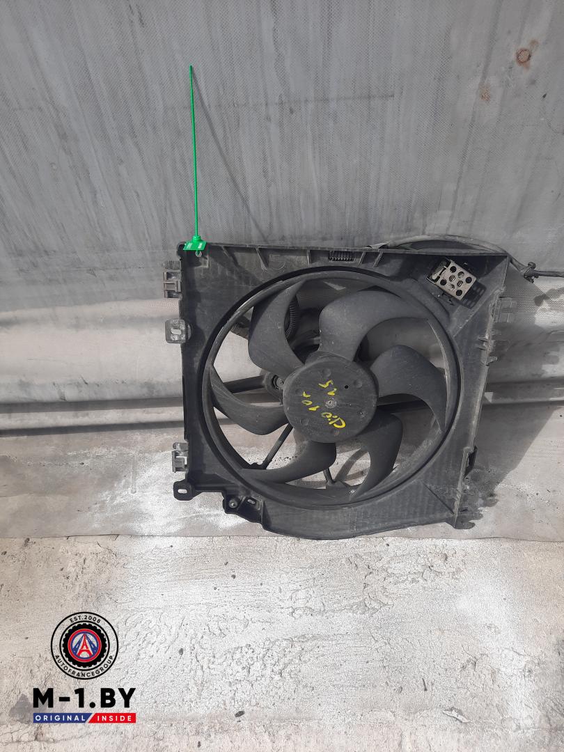 вентилятор радиатора Renault Clio 3 поколение (2005 - 2009), 1.5 л., дизель, 8200748439 - фото №1