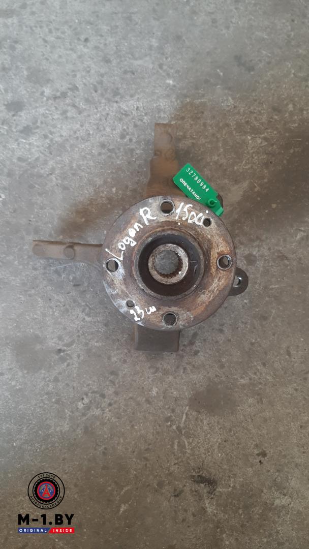 ступица передняя правая Renault Logan 1 поколение (2004 - 2009), 1.5 л., дизель - фото №1