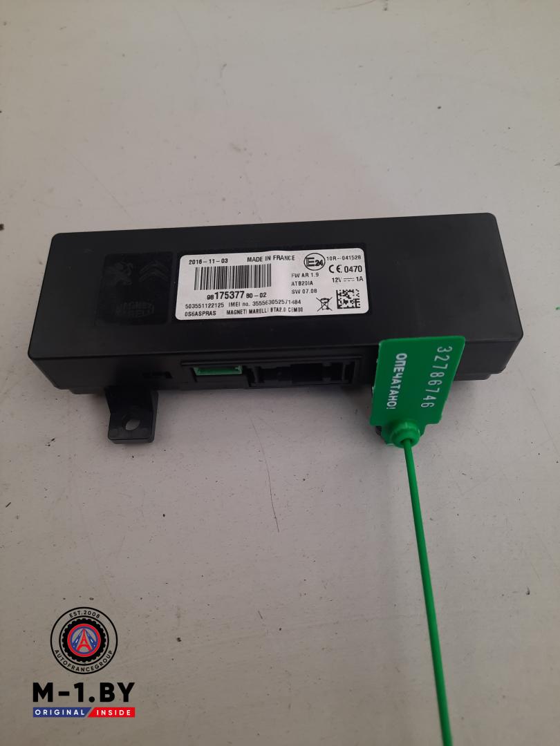 блок Bluetooth Peugeot 3008 2 поколение (2017 - 2025), 9817537780 - фото №1