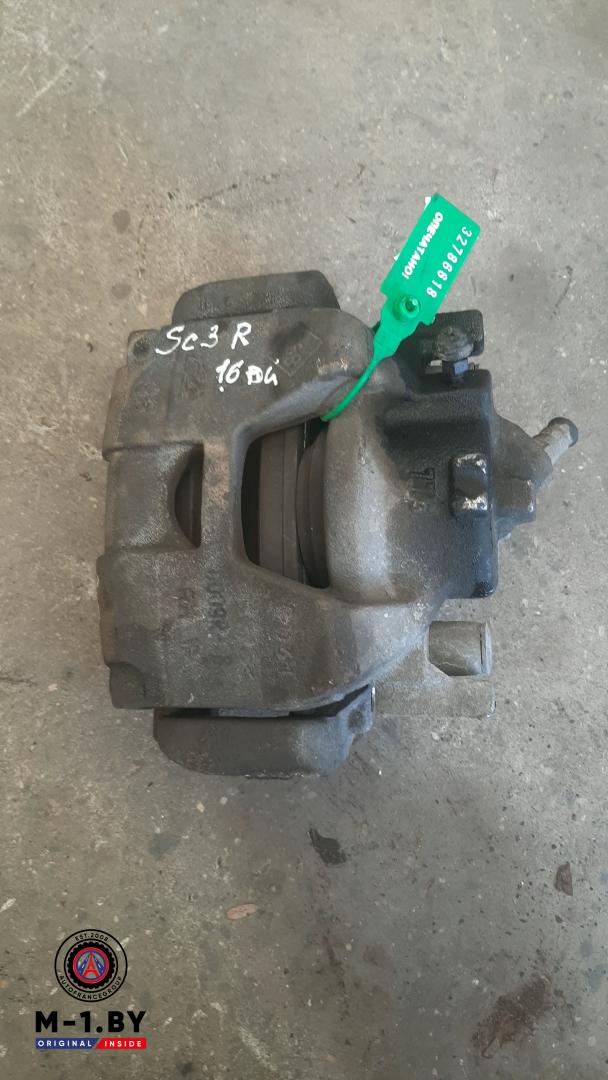 суппорт передний правый Renault Scenic 3 поколение 2012, 1.6 л., дизель - фото №1