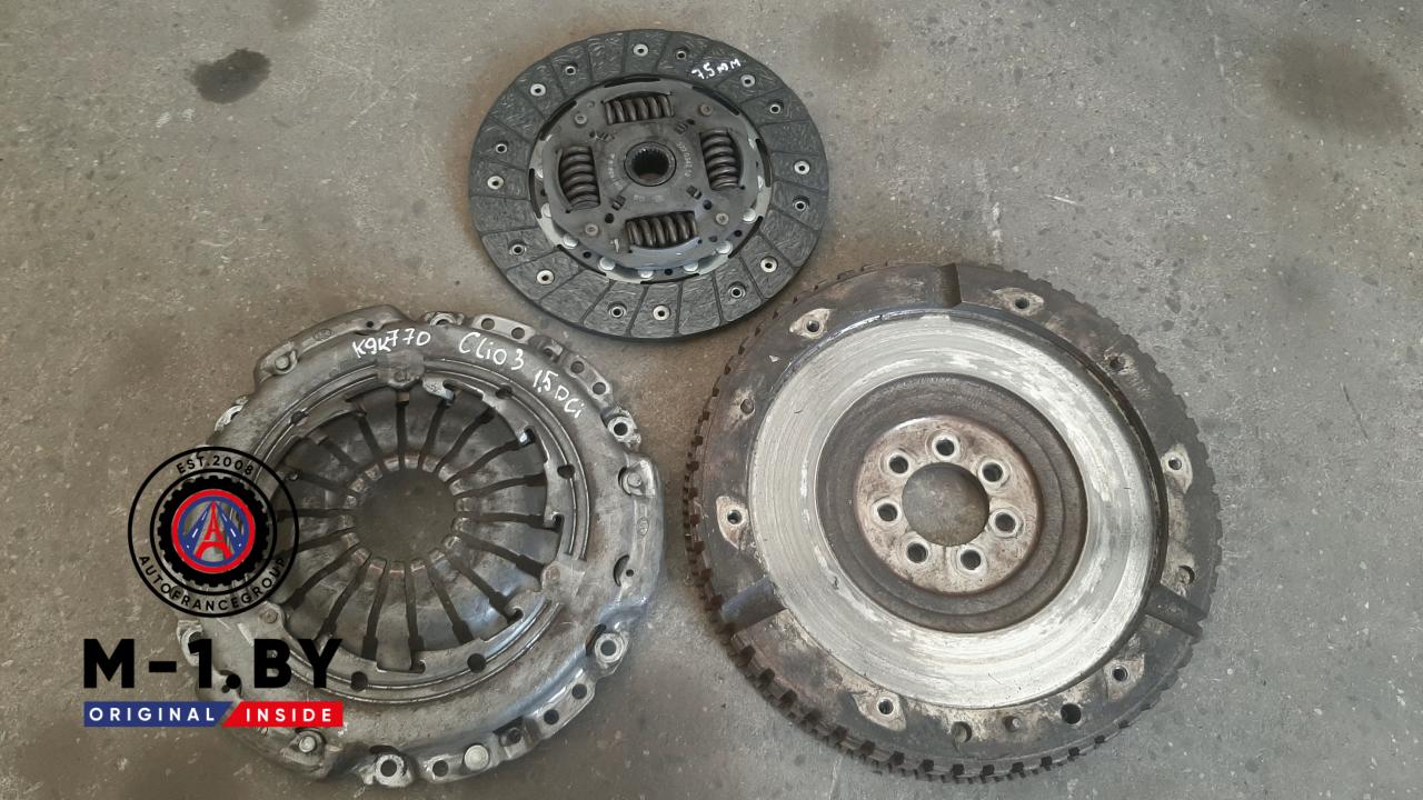 комплект сцепления Renault Clio 3 поколение (2005 - 2009), 1.5 л., дизель, 8200001456 - фото №1