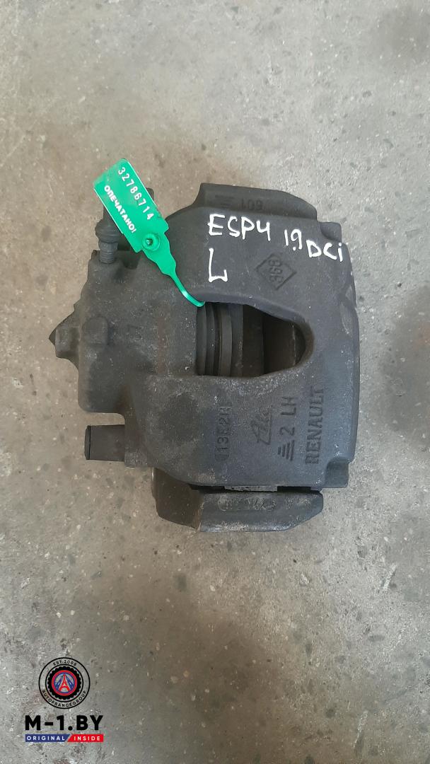 суппорт передний левый Renault Espace 4 поколение (2002 - 2006), 1.9 л., дизель - фото №1