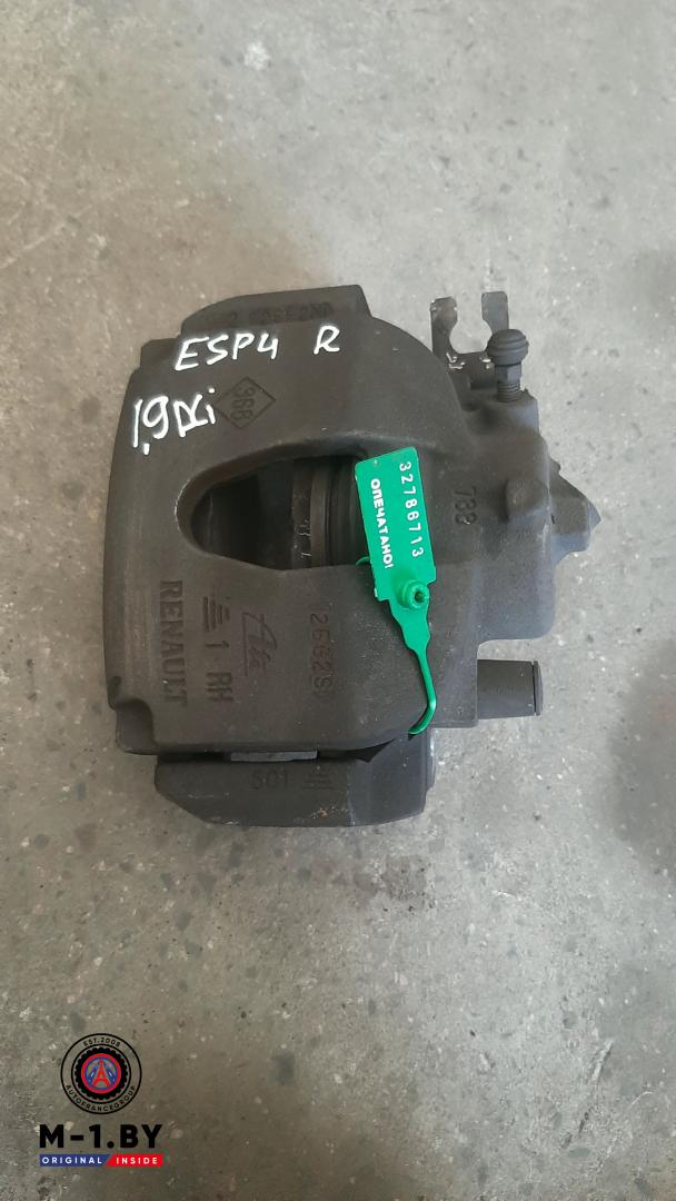 суппорт передний правый Renault Espace 4 поколение (2002 - 2006), 1.9 л., дизель - фото №1