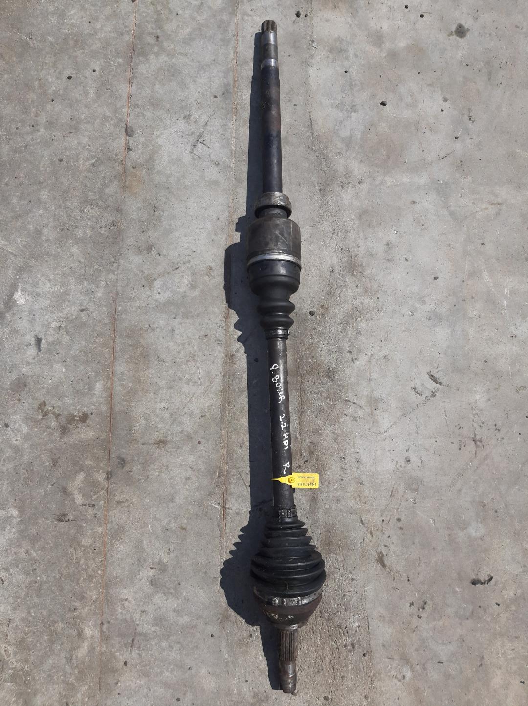 полуось передняя правая (приводной вал, ШРУС) Peugeot Boxer 1 поколение 1993, 2.2 л., дизель - фото №1