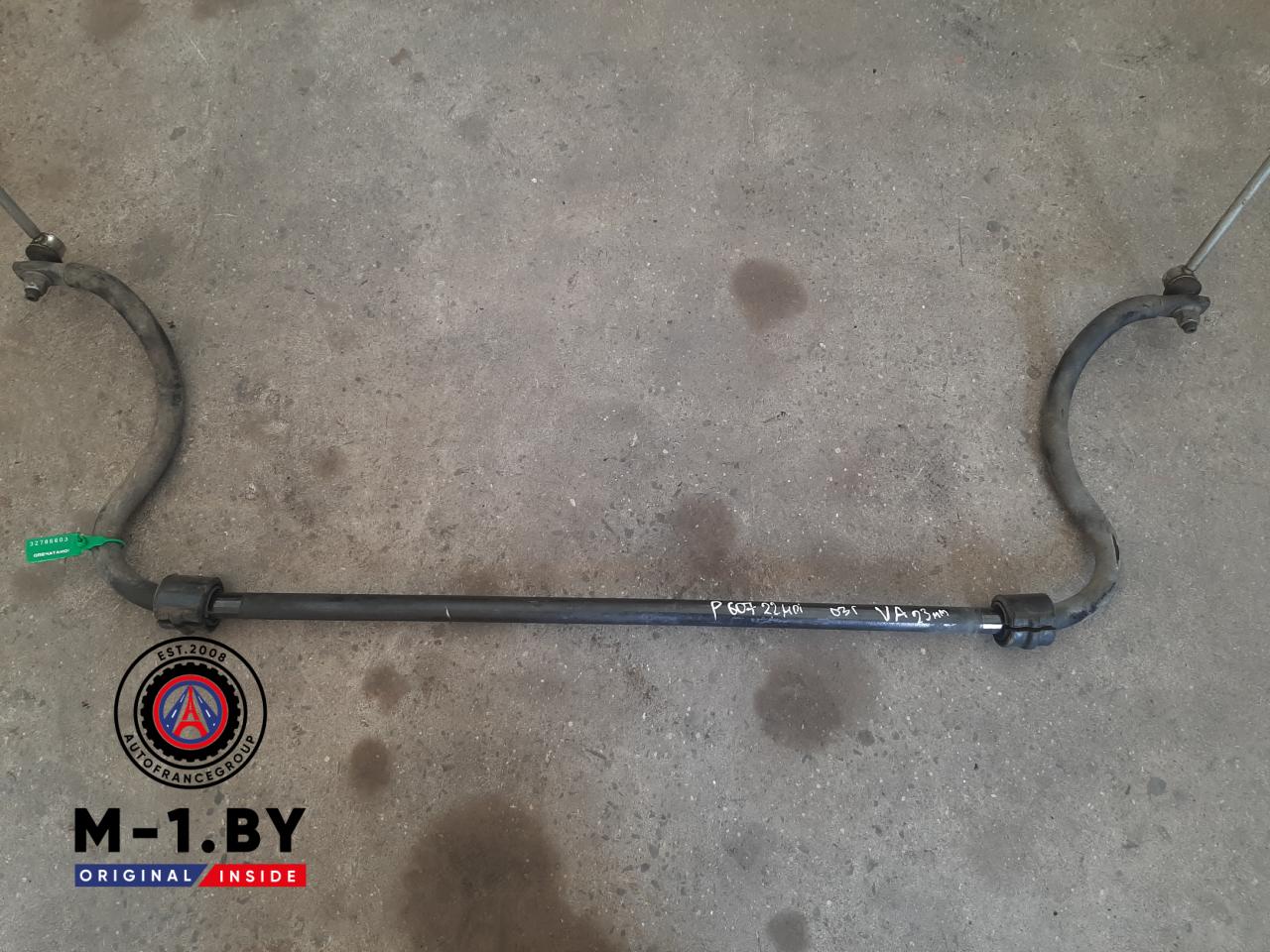 стабилизатор подвески передний Peugeot 607 1 поколение (2000 - 2004), 2.2 л., дизель, АКПП - фото №1